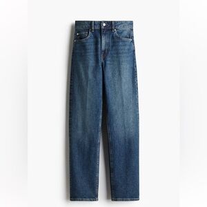 H&M Straight-Leg High Jeans